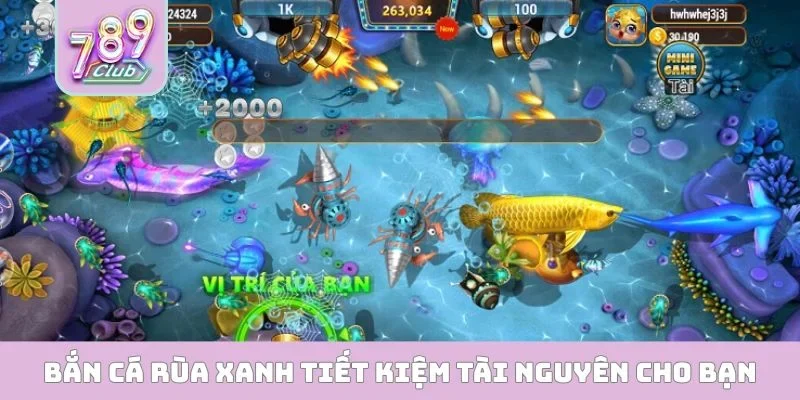 Bắn Cá Rùa Xanh - Hành Trình Khám Phá Đại Dương Sâu Thẳm Bắn cá rùa xanh tiết kiệm tài nguyên cho bạn